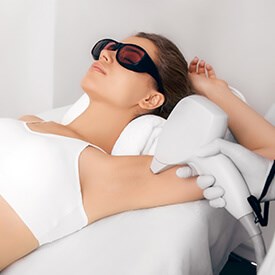 With laser hair removal, you can get rid of unwanted hair and enjoy smoother, silkier skin without the inconvenience of waxing, shaving, or plucking.